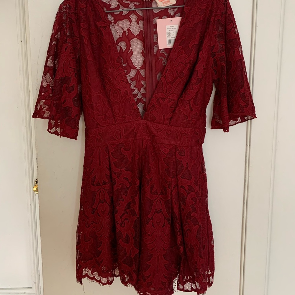 Lace Playsuit Showpo - Break the Bar